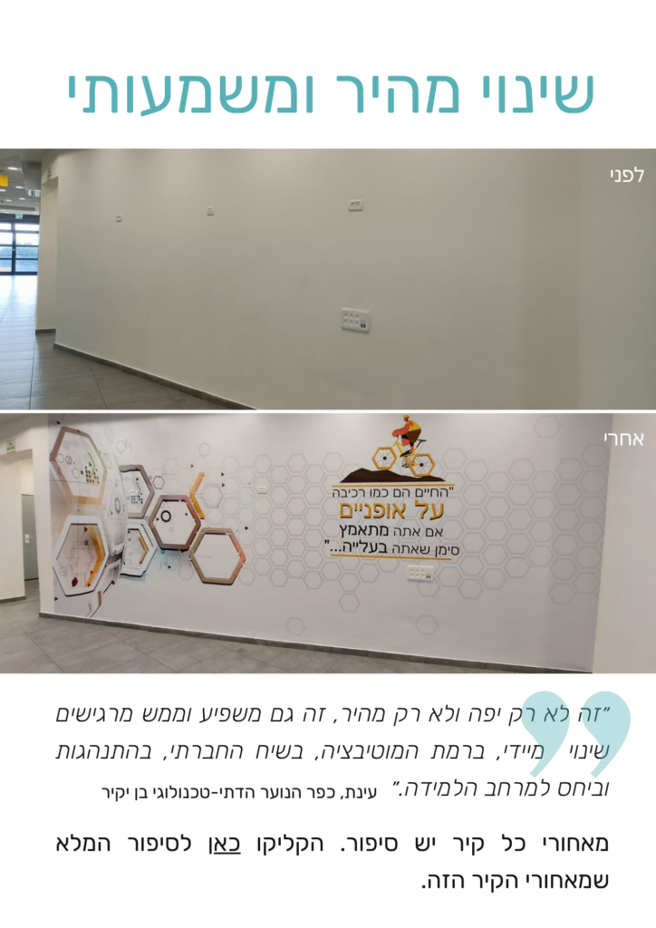 איך לעצב מרחבי למידה 4